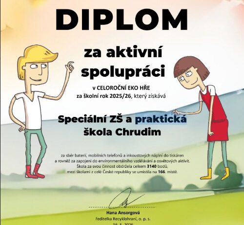 Celoroční EKO hra Recyklohraní